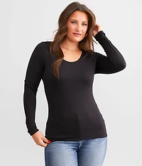 Shaping & Smoothing Ribbed Top