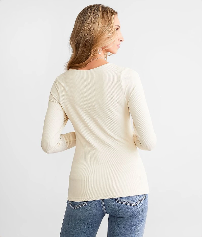 Shaping & Smoothing Ribbed Top