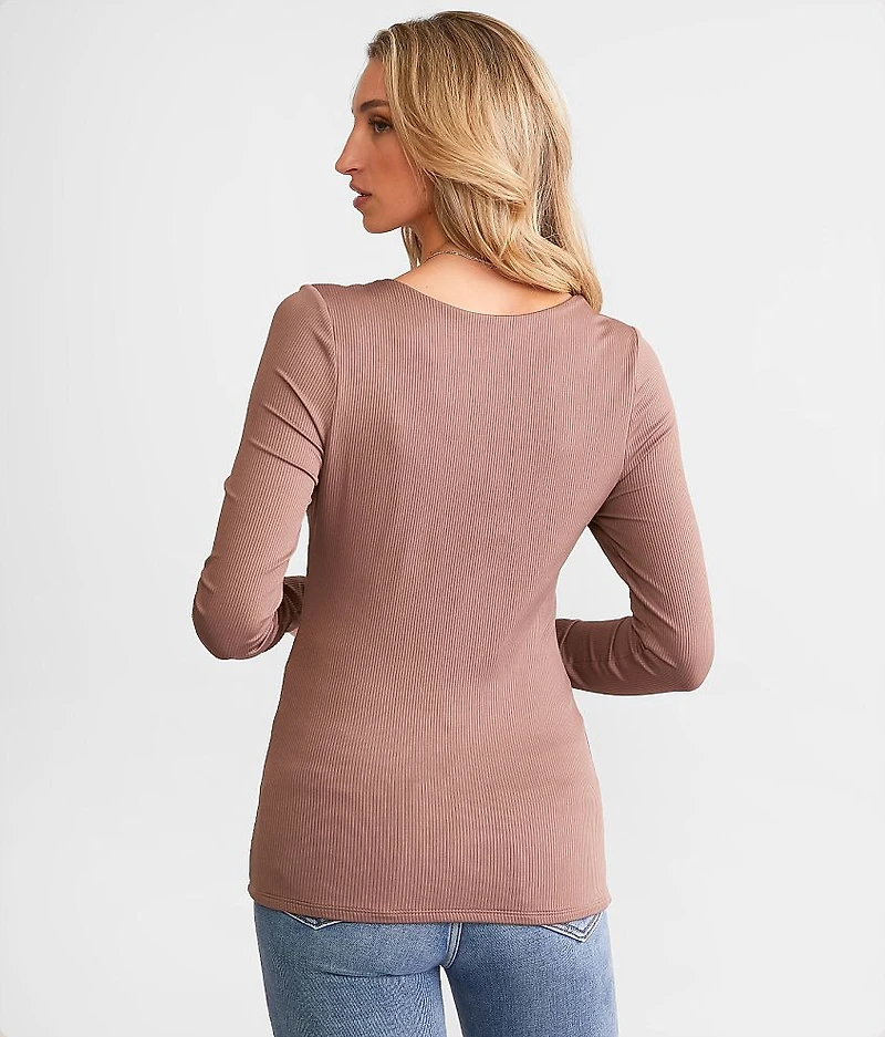 Shaping & Smoothing Ribbed Top