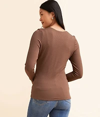 Shaping & Smoothing Ribbed Top