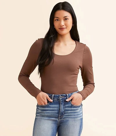 Shaping & Smoothing Ribbed Top