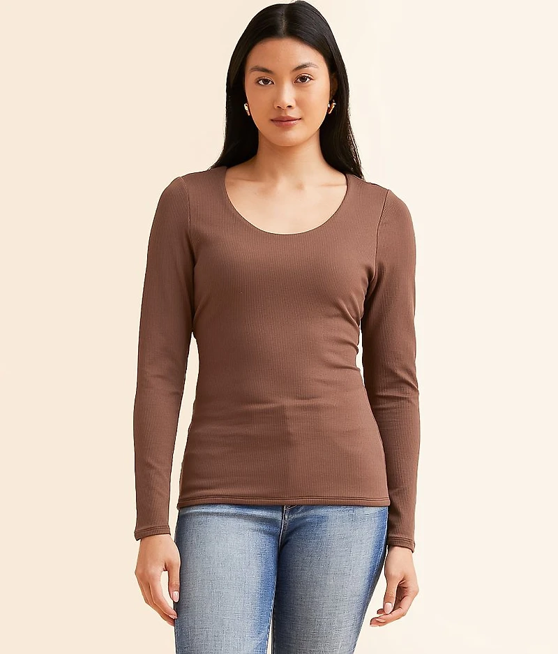 Shaping & Smoothing Ribbed Top