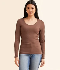 Shaping & Smoothing Ribbed Top