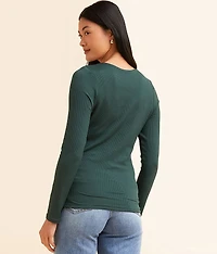 Shaping & Smoothing Ribbed Top