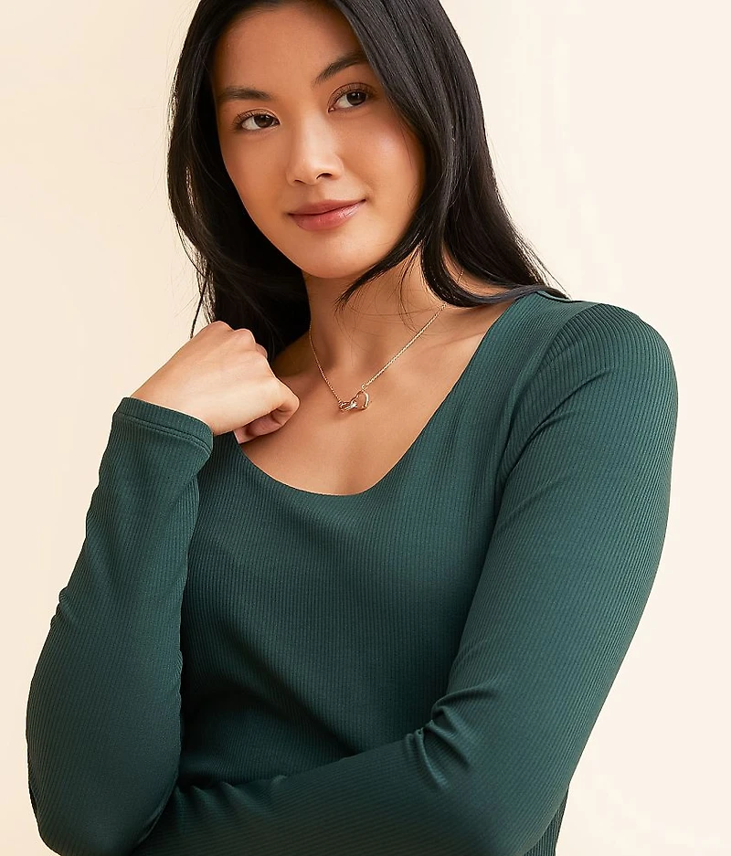 Shaping & Smoothing Ribbed Top