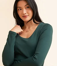 Shaping & Smoothing Ribbed Top