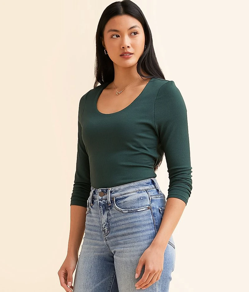 Shaping & Smoothing Ribbed Top