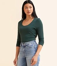 Shaping & Smoothing Ribbed Top