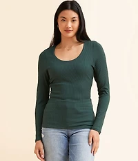 Shaping & Smoothing Ribbed Top