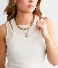 High Neck Layered Tank Top