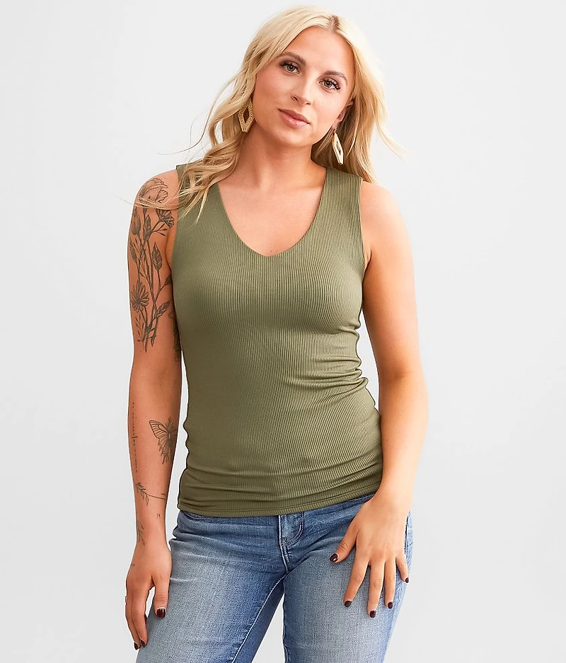Shaping & Smoothing Ribbed Tank Top