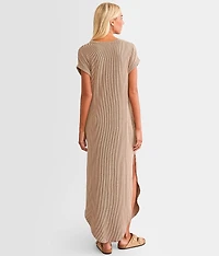 Ribbed Maxi Dress