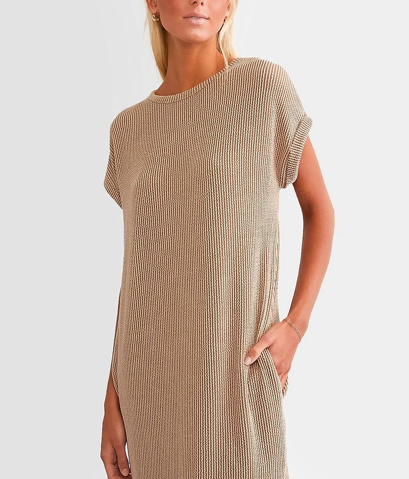 Ribbed Maxi Dress