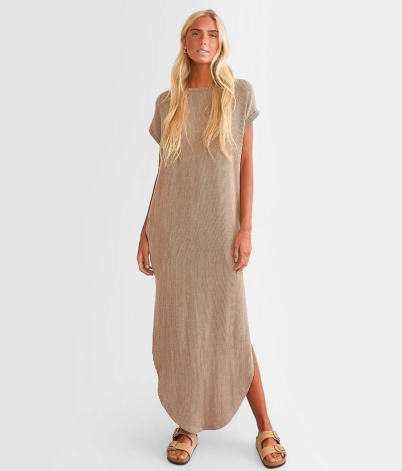 Ribbed Maxi Dress