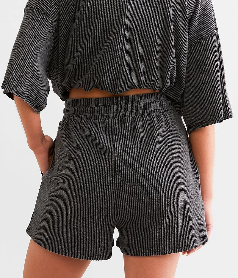 Ribbed Knit Short