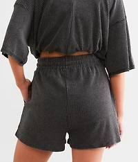 Ribbed Knit Short