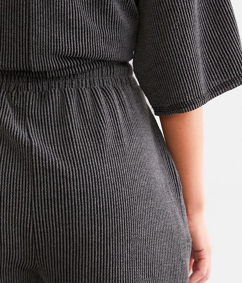 Ribbed Knit Short