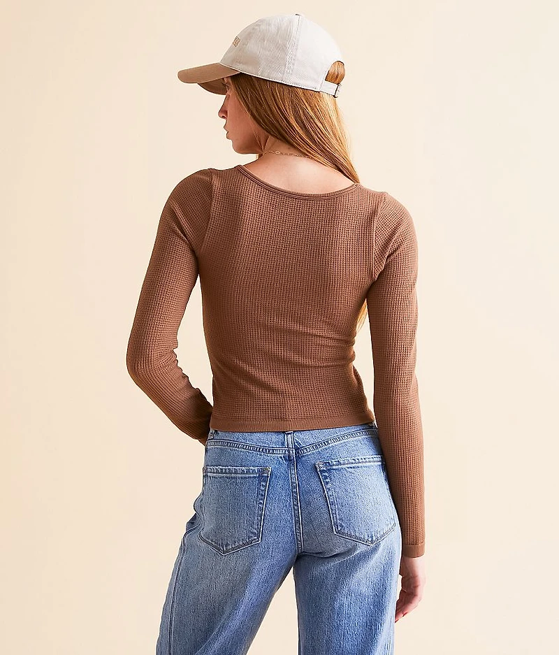 Seamless Waffle Top