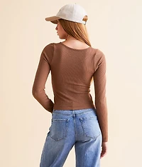 Seamless Waffle Top