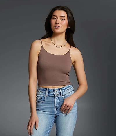 Cropped Shaping & Smoothing Tank Top