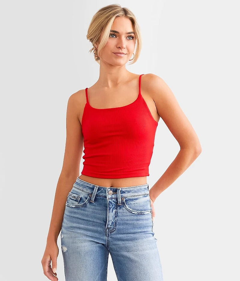 Cropped Shaping & Smoothing Tank Top