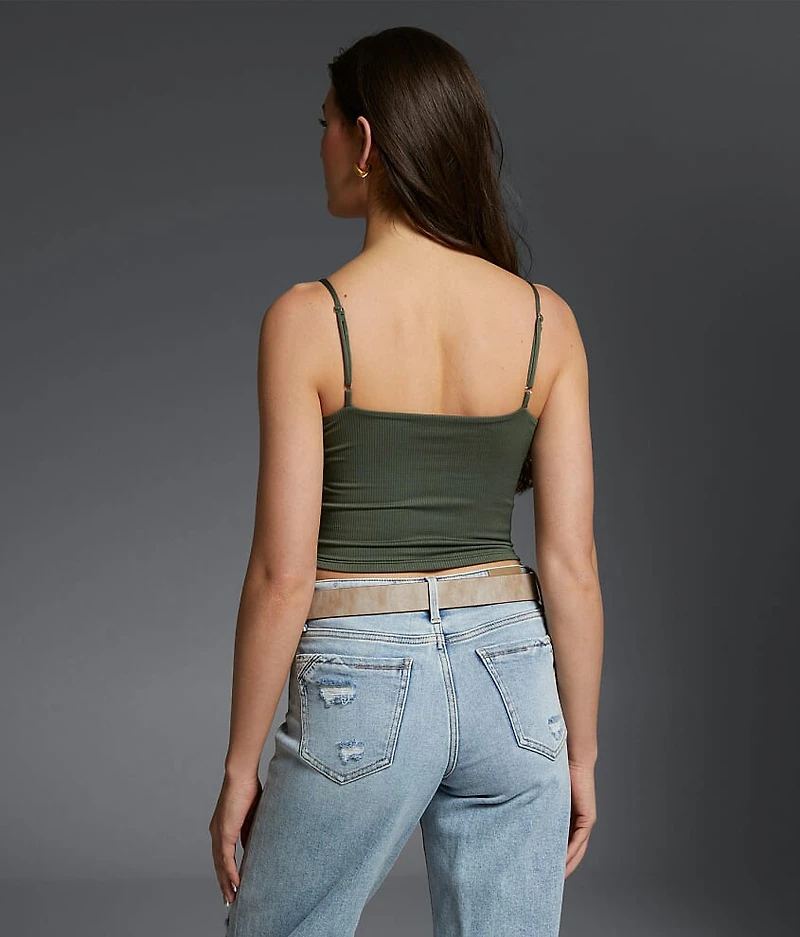 Cropped Shaping & Smoothing Tank Top