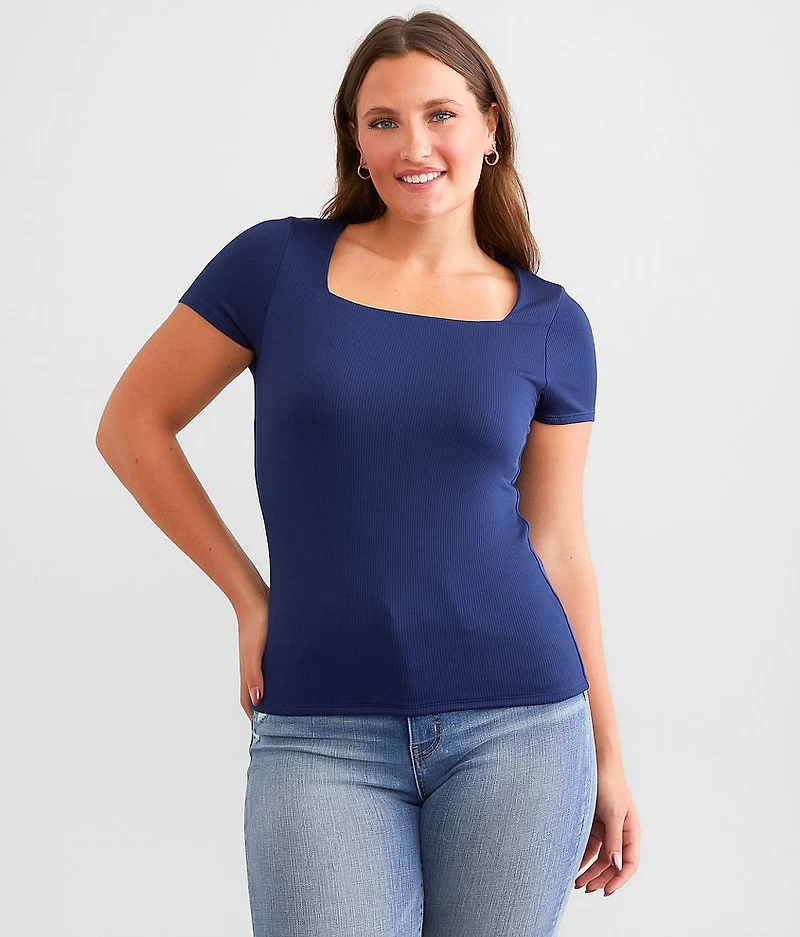 Shaping & Smoothing Ribbed Top