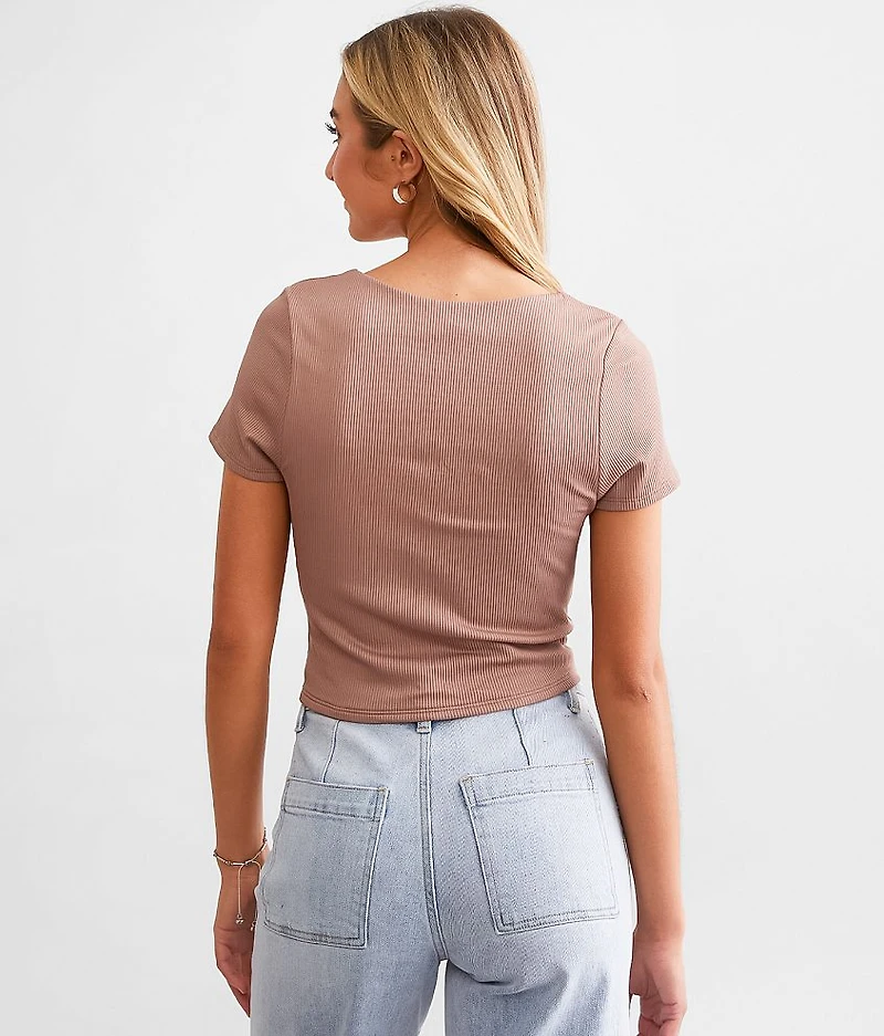 Shaping & Smoothing Cropped Top