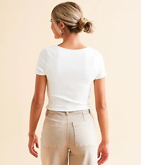 Shaping & Smoothing Cropped Top