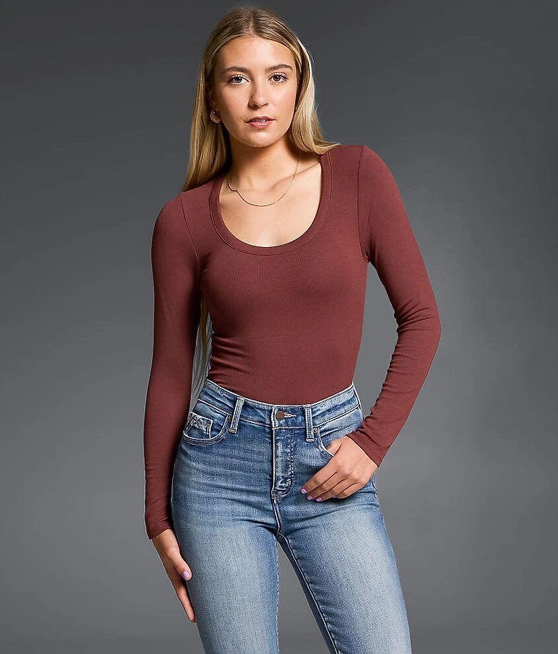Zoey Ribbed Top
