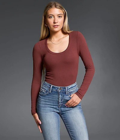 Zoey Ribbed Top