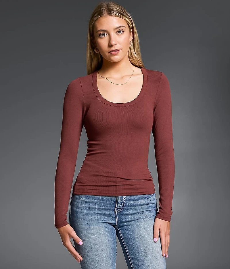 Zoey Ribbed Top