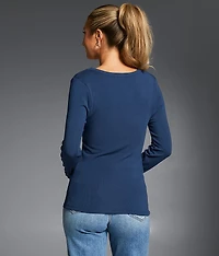 Zoey Ribbed Top
