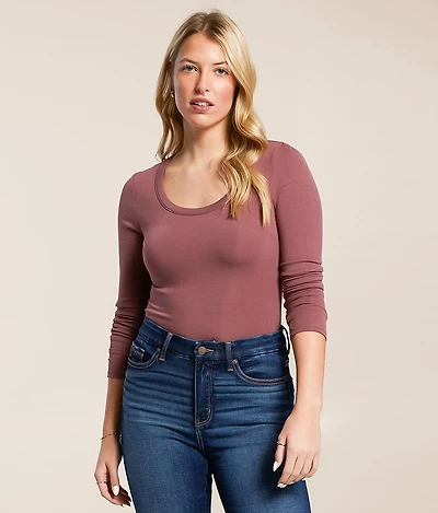 Zoey Ribbed Top