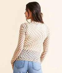 Checker Mesh Top