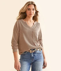 Textured Knit Top