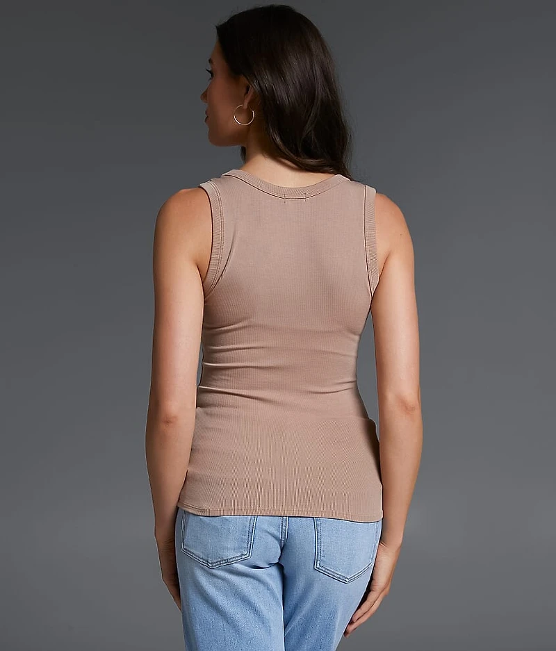 Zoey Ribbed Tank Top