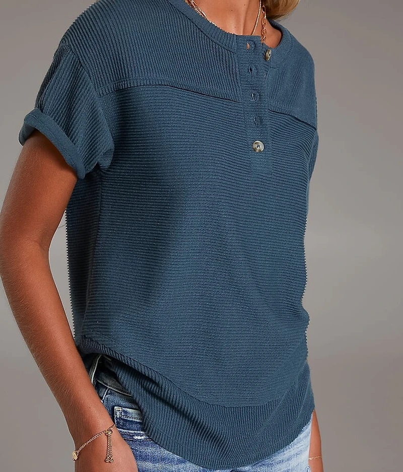 Urban Ribbed Henley