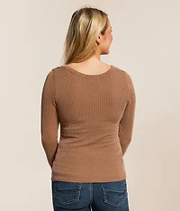 Ribbed Knit Top