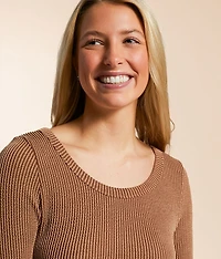 Ribbed Knit Top