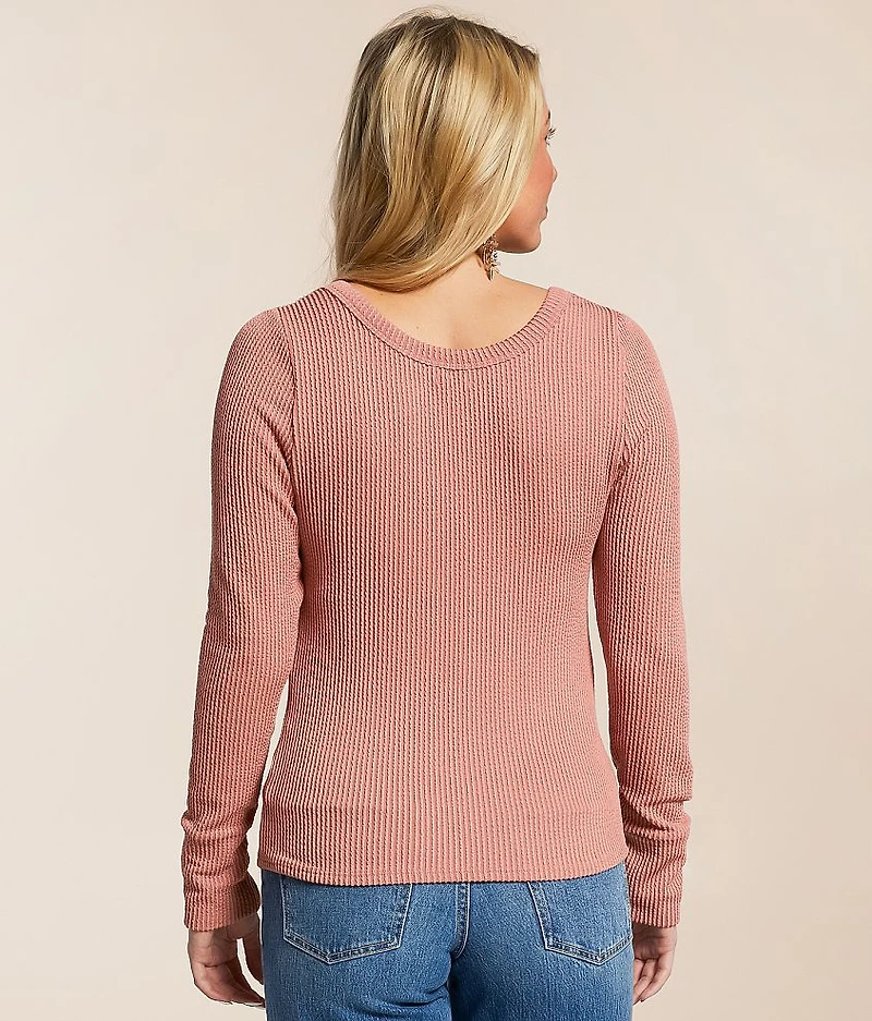 Ribbed Knit Top