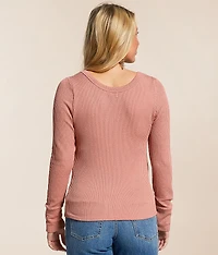 Ribbed Knit Top