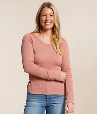 Ribbed Knit Top