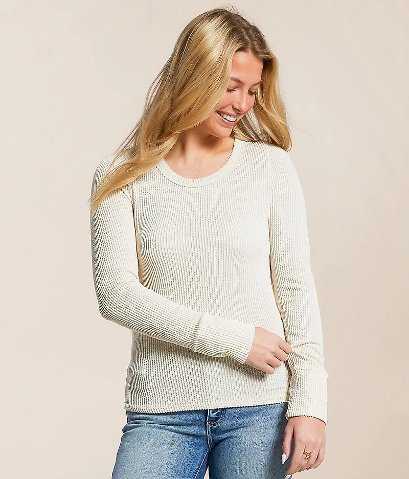 Ribbed Knit Top