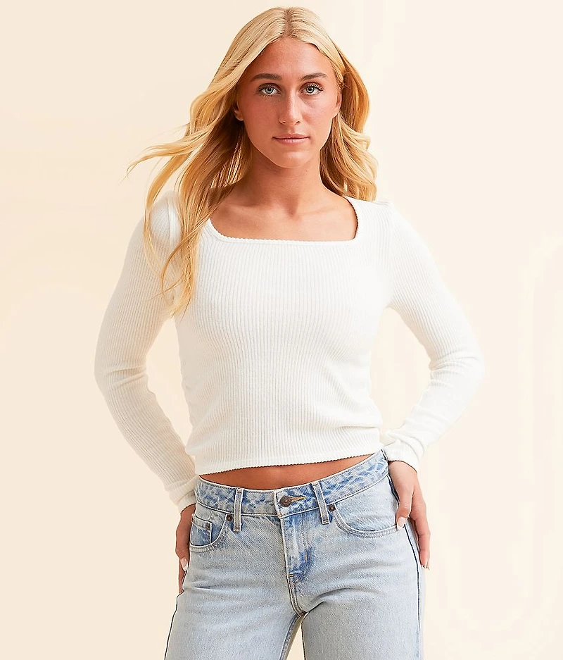 Cinch Tie Open Back Top
