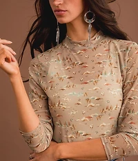 Western Mesh Top