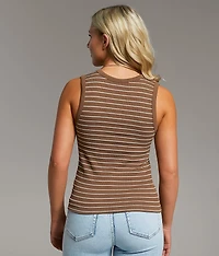 Ribbed Contour Tank Top