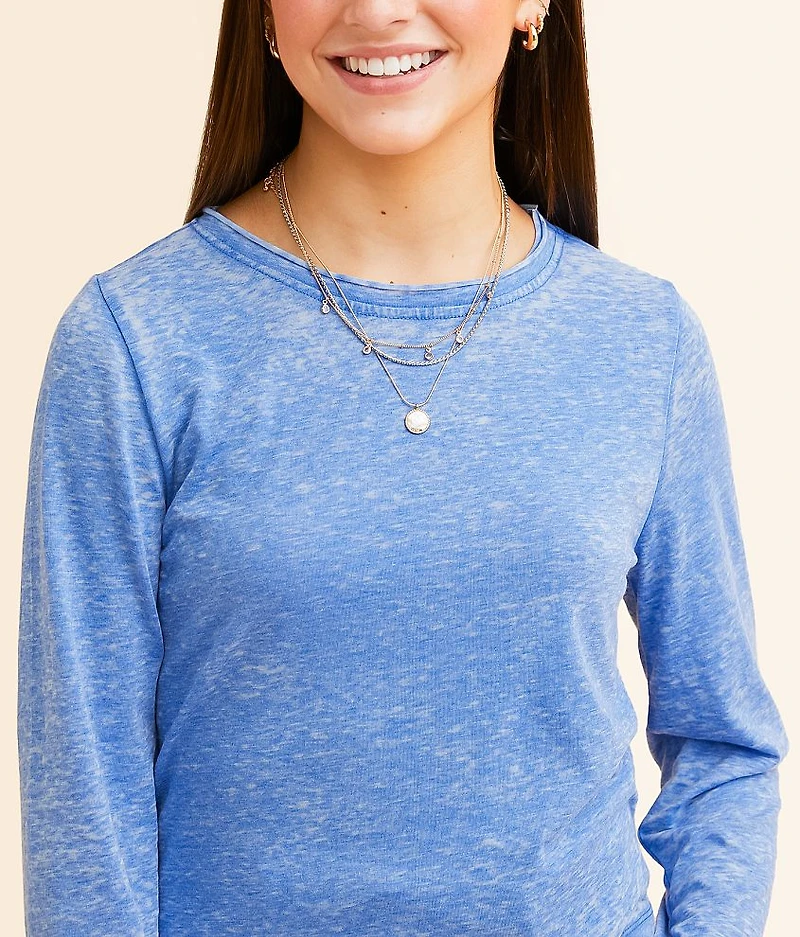 Burnout Cropped Top