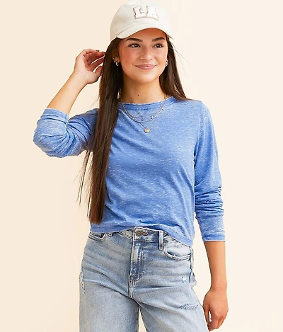 Burnout Cropped Top