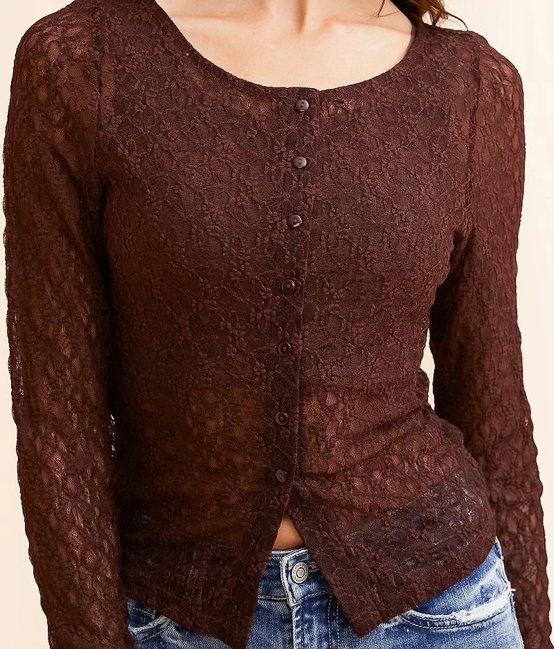 Floral Lace Top